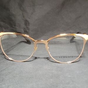 Versace Womens Cat Eye Mod 1271 1412 54 18 140 Authenticated Frames Only